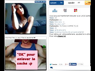 Chatroulette - puiki mergina cums sunku (su garsu!) chatroulettte
